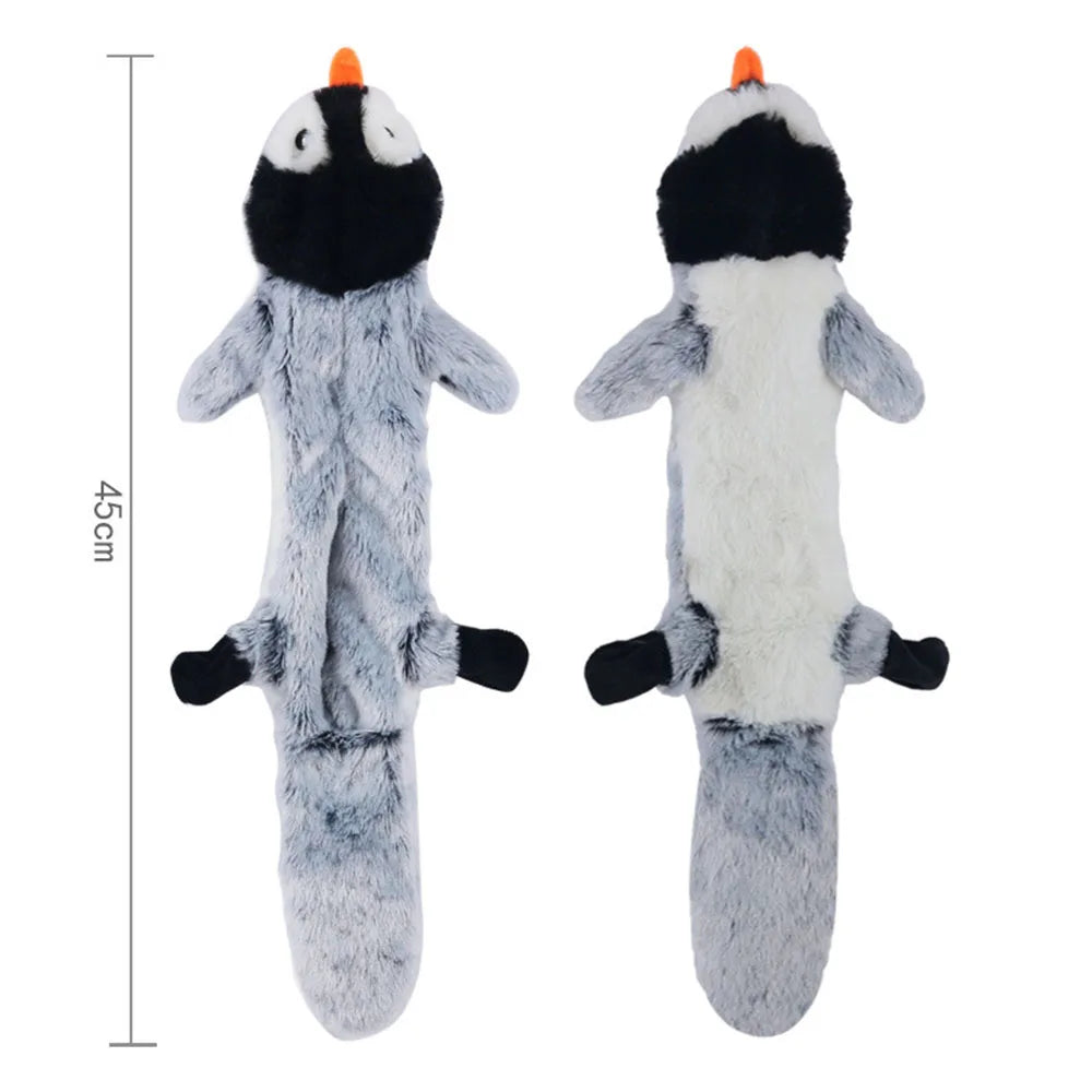 HappySnout Funny Simulated Animal No-Stuffing Dog Toy with Squeakers