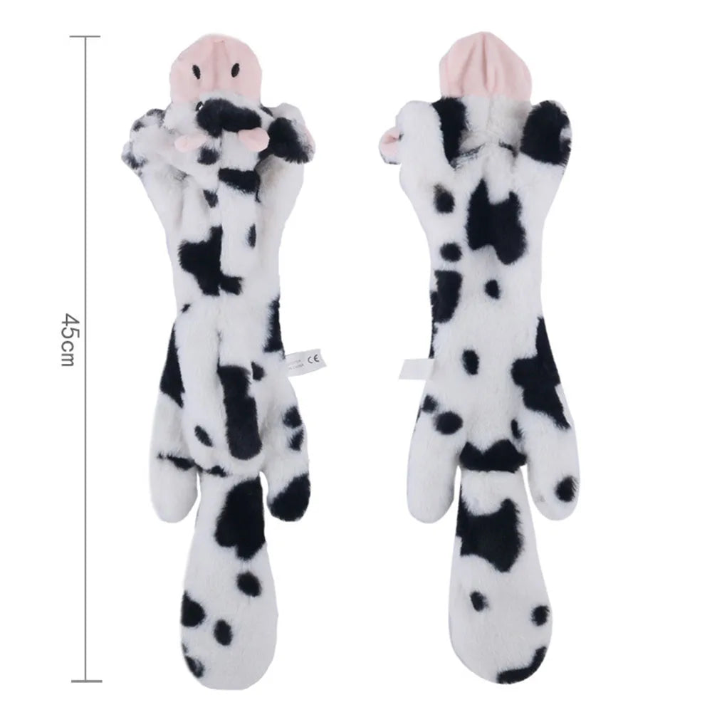 HappySnout Funny Simulated Animal No-Stuffing Dog Toy with Squeakers