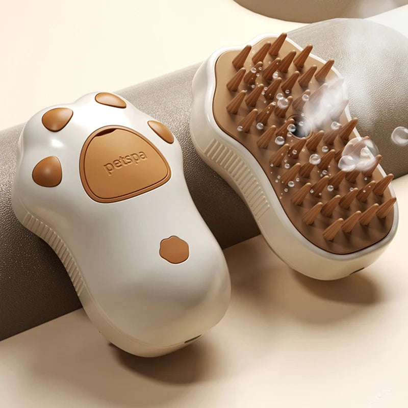 HappySnout 3-in-1 Steamy Petspa Brush