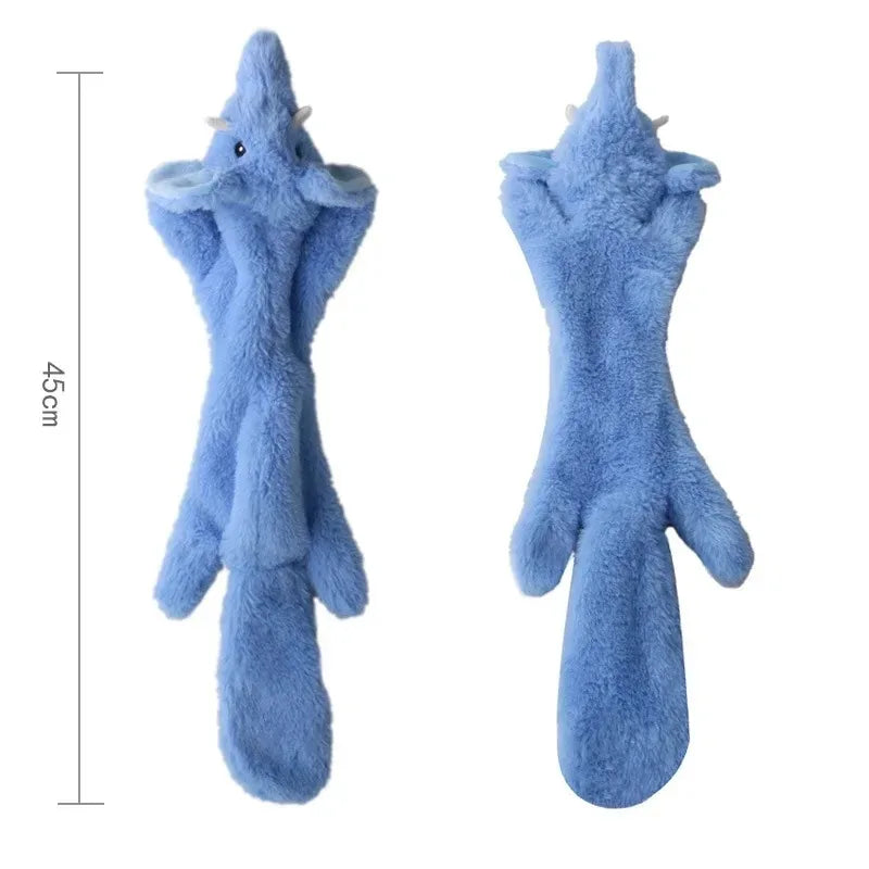 HappySnout Funny Simulated Animal No-Stuffing Dog Toy with Squeakers