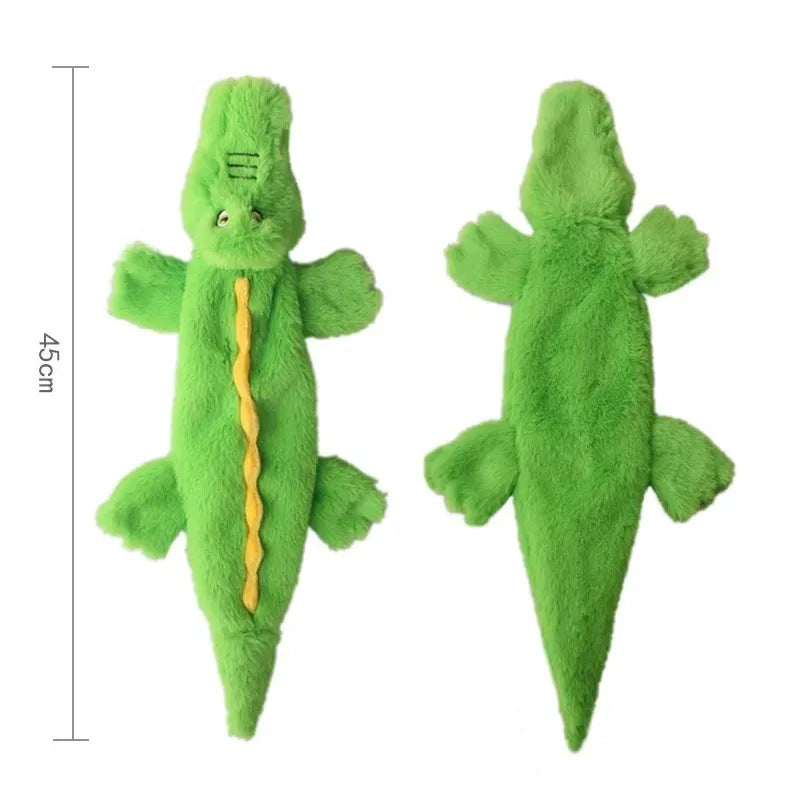 HappySnout Funny Simulated Animal No-Stuffing Dog Toy with Squeakers