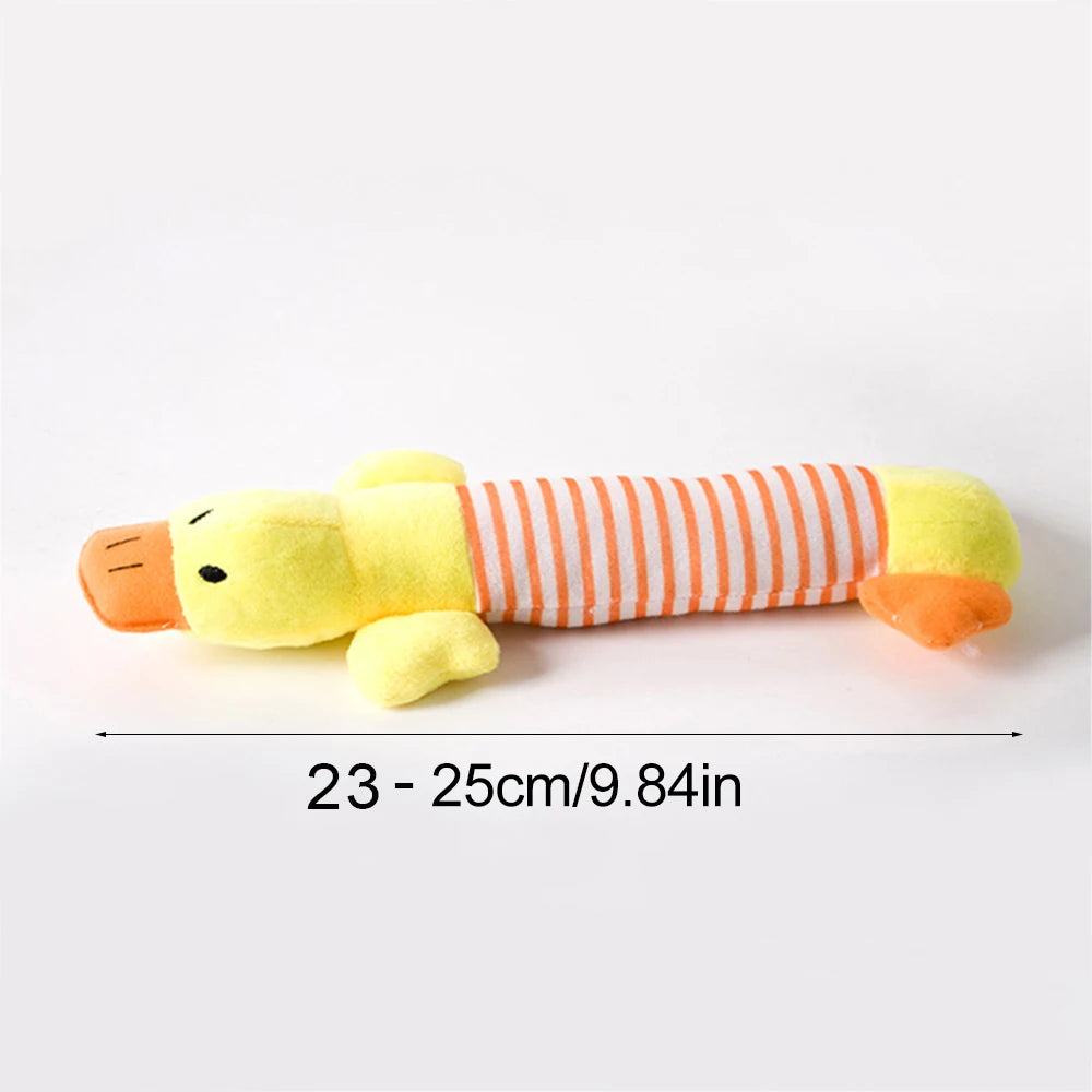 HappySnout Funny Simulated Animal No-Stuffing Dog Toy with Squeakers