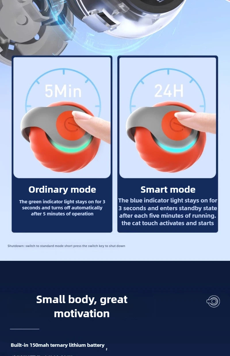 HappySnout Interactive Automatic Rolling Ball Toy
