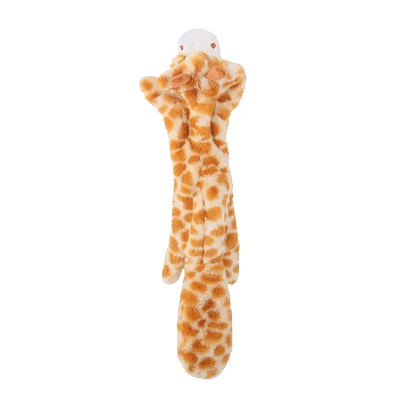 HappySnout Funny Simulated Animal No-Stuffing Dog Toy with Squeakers