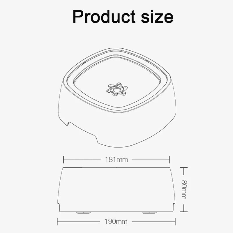HappySnout Anti-Spill Floating Water Bowl