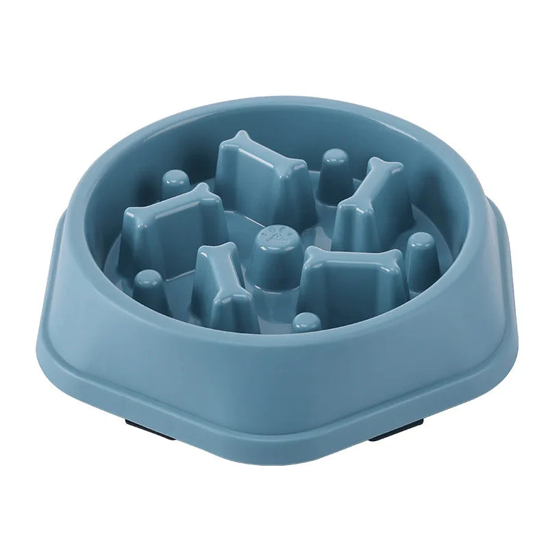 HappySnout Premium Pet Slow Feeder Bowl — Healthy, Fun Mealtime for Dogs & Cats