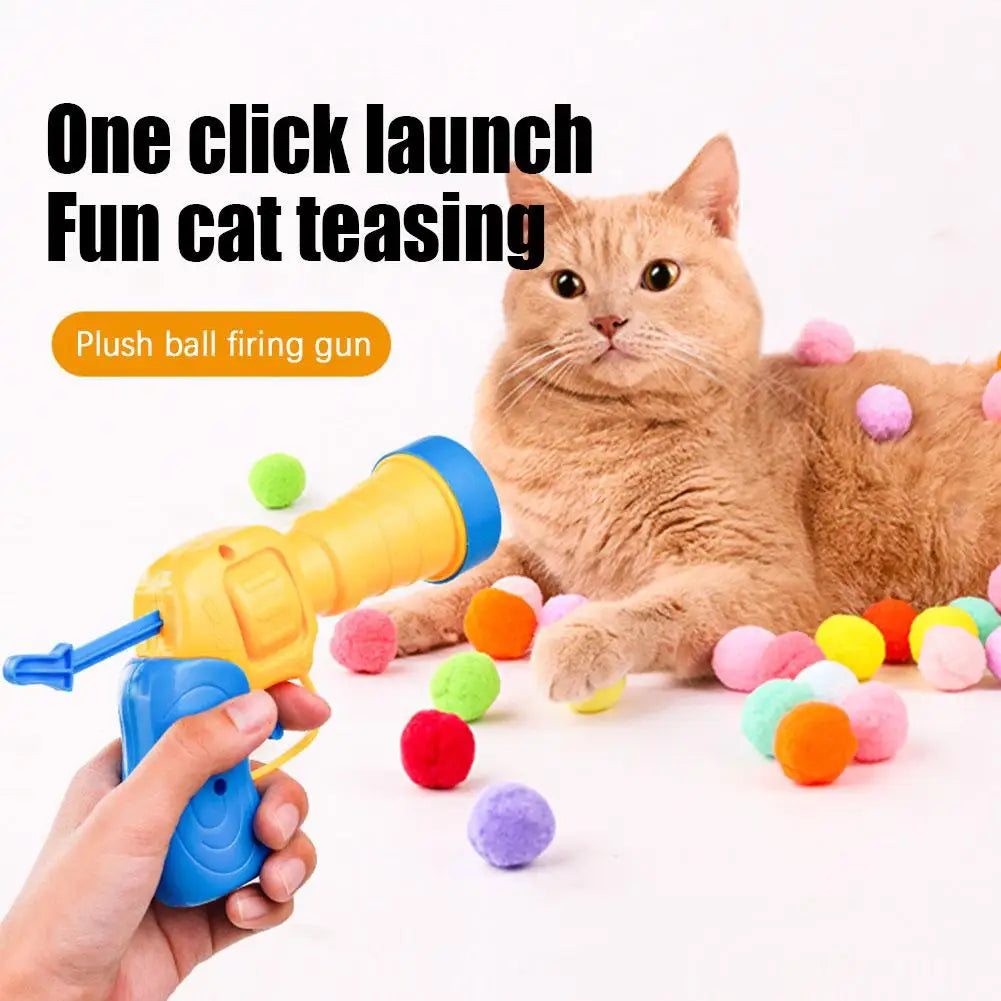 HappySnout Cat Interactive Ball Launcher