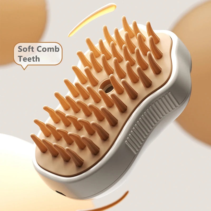 HappySnout 3-in-1 Steamy Petspa Brush