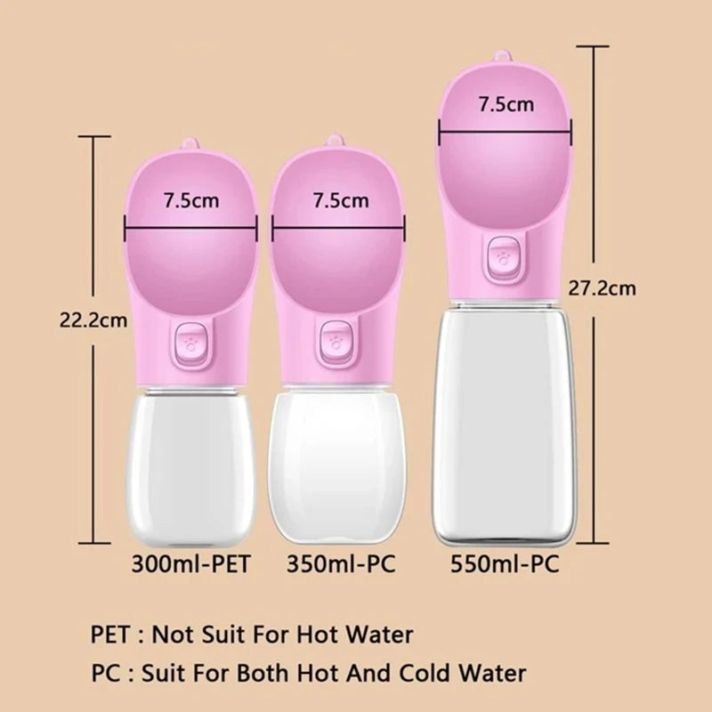 HappySnout Portable Dog Water Bottle