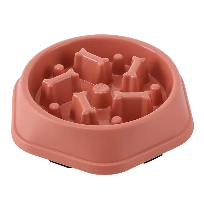 HappySnout Premium Pet Slow Feeder Bowl — Healthy, Fun Mealtime for Dogs & Cats