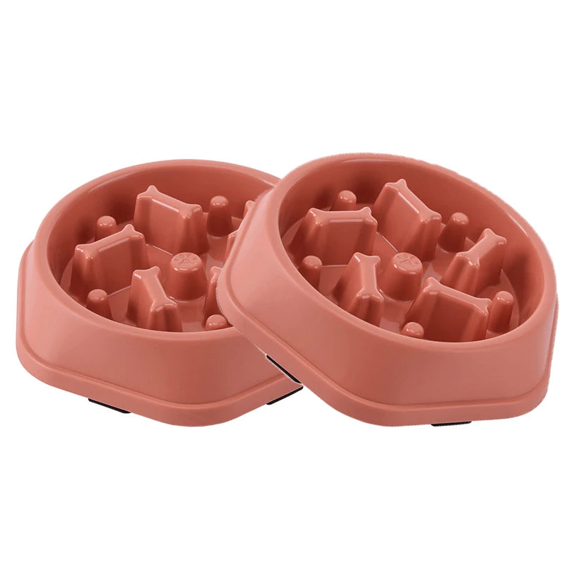 HappySnout Premium Pet Slow Feeder Bowl — Healthy, Fun Mealtime for Dogs & Cats