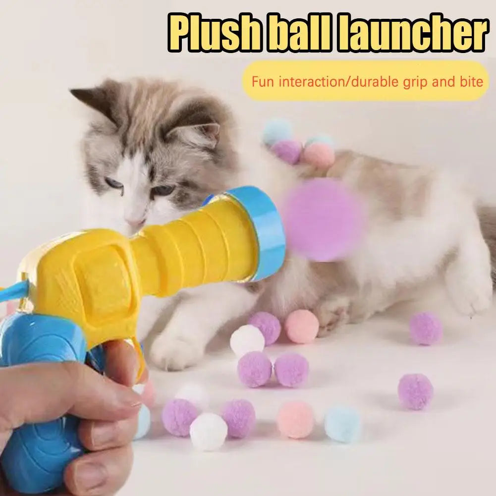 HappySnout Cat Interactive Ball Launcher