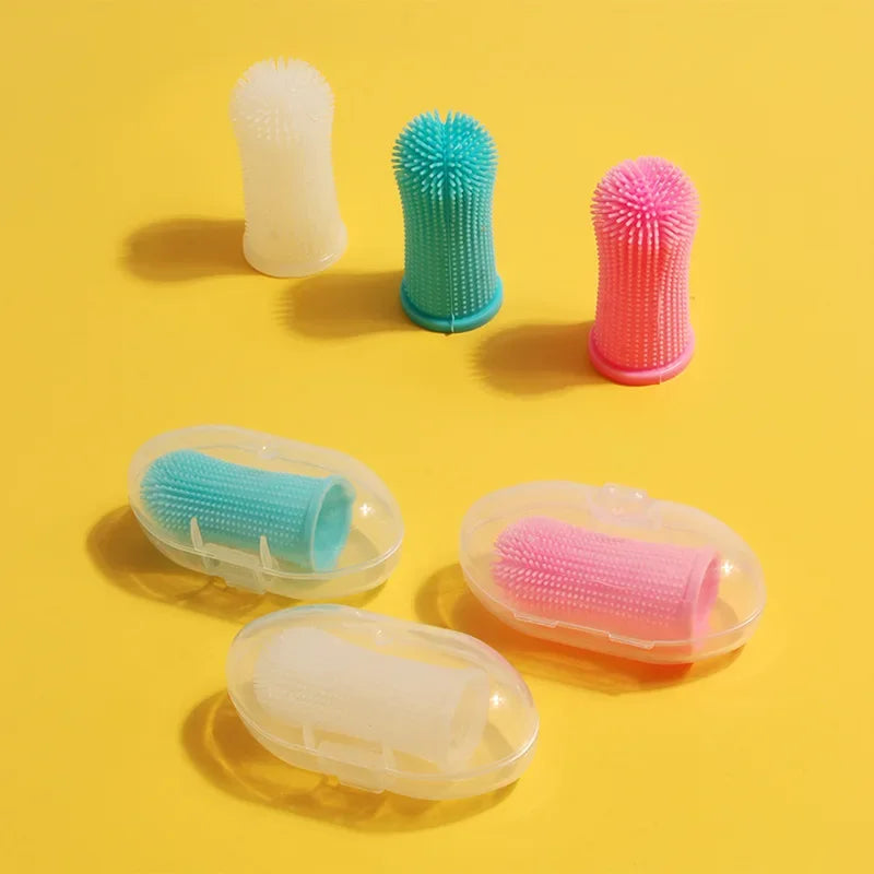 HappySnout Super Soft Pet Finger Toothbrush