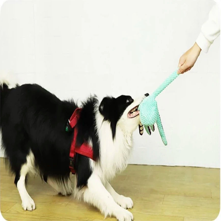 HappySnout Dog Plush Octopus Toy