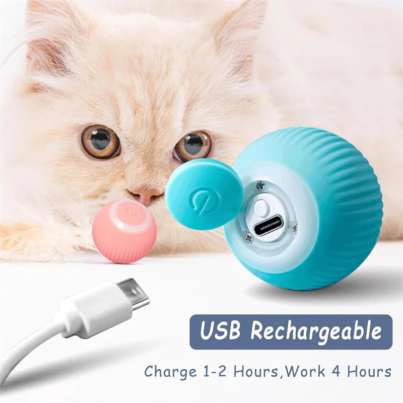 HappySnout Intelligent Jump Ball Toy for Dogs & Cats