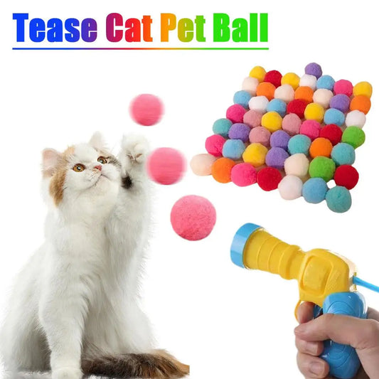 HappySnout Cat Interactive Ball Launcher