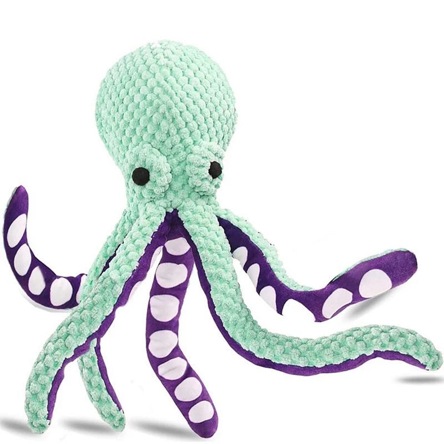 HappySnout Dog Plush Octopus Toy