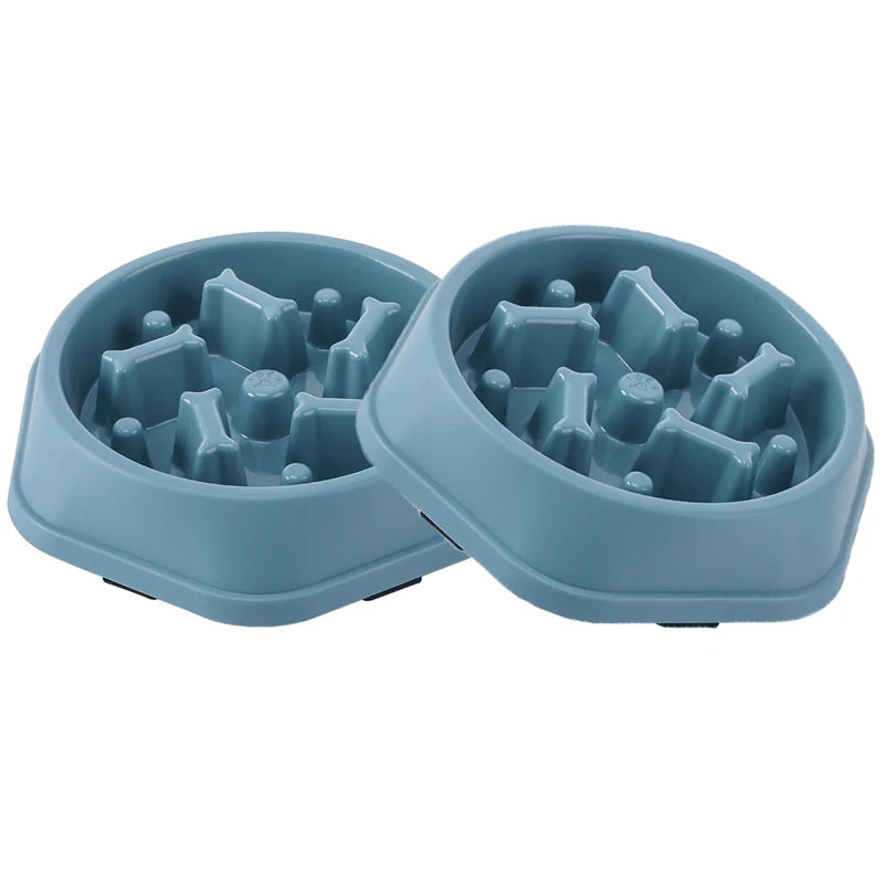 HappySnout Premium Pet Slow Feeder Bowl — Healthy, Fun Mealtime for Dogs & Cats