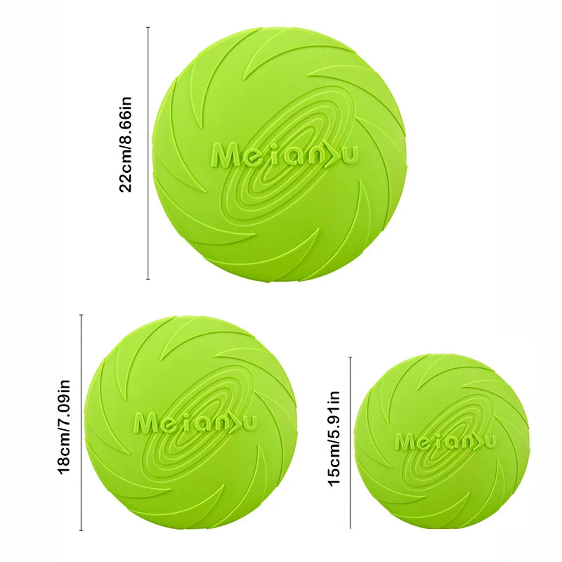 HappySnout Silicone Flying Disc