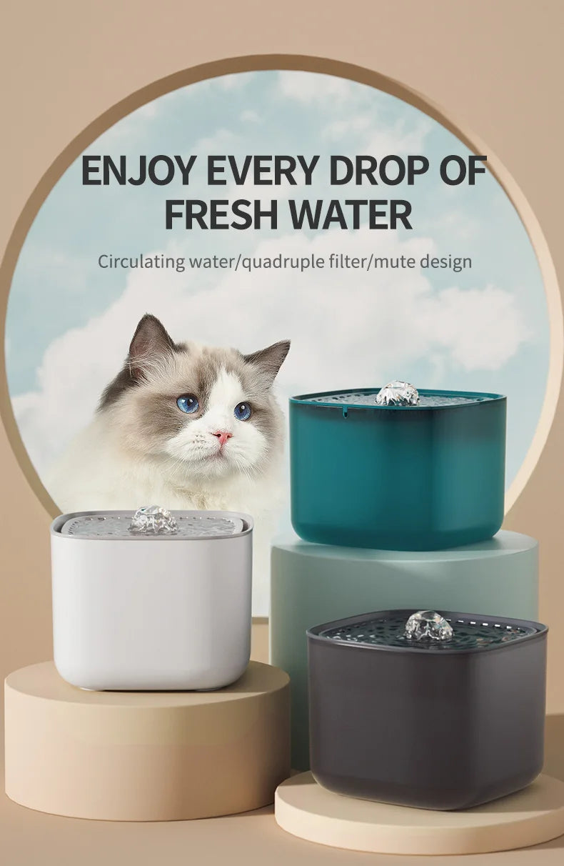 HappySnout Recirculating Cat Water Fountain