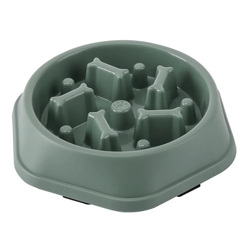 HappySnout Premium Pet Slow Feeder Bowl — Healthy, Fun Mealtime for Dogs & Cats