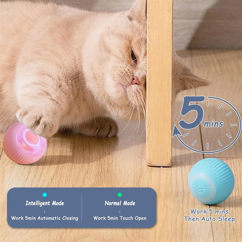 HappySnout Intelligent Jump Ball Toy for Dogs & Cats