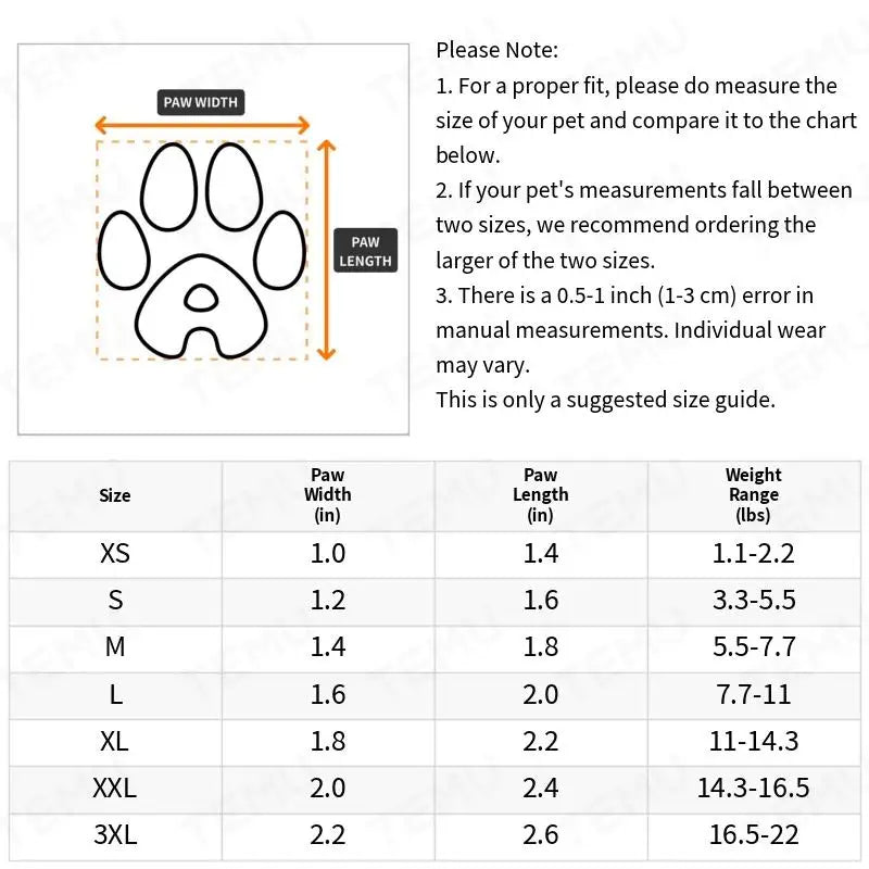 HappySnout Water-Resistant Dog Shoes