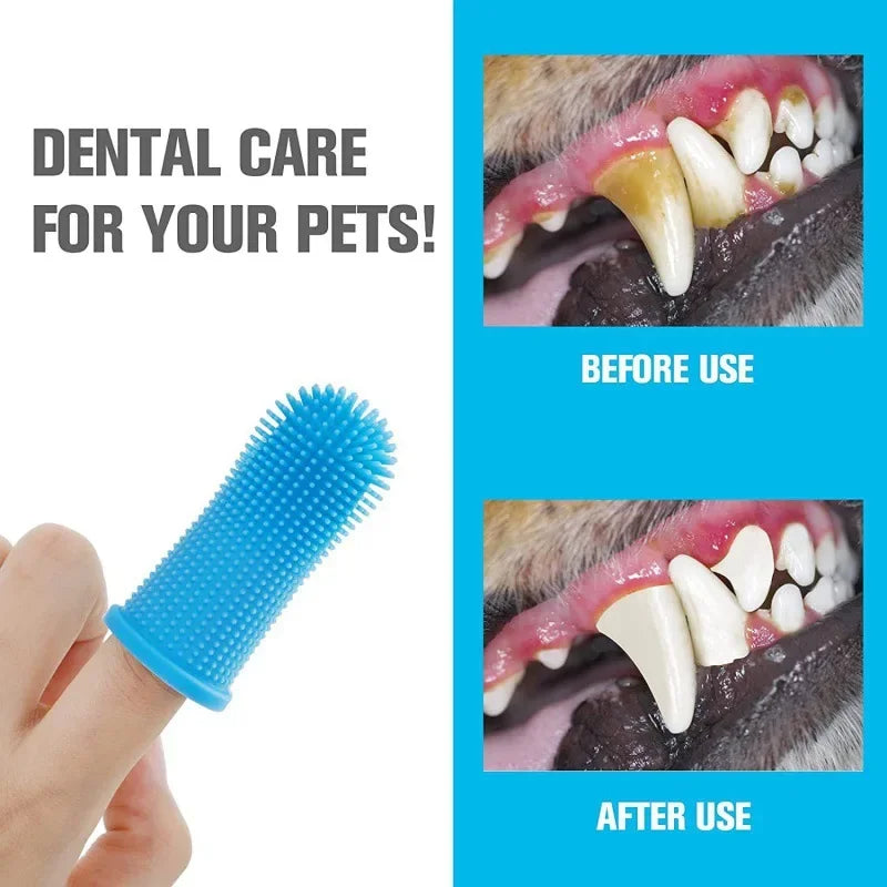 HappySnout Super Soft Pet Finger Toothbrush